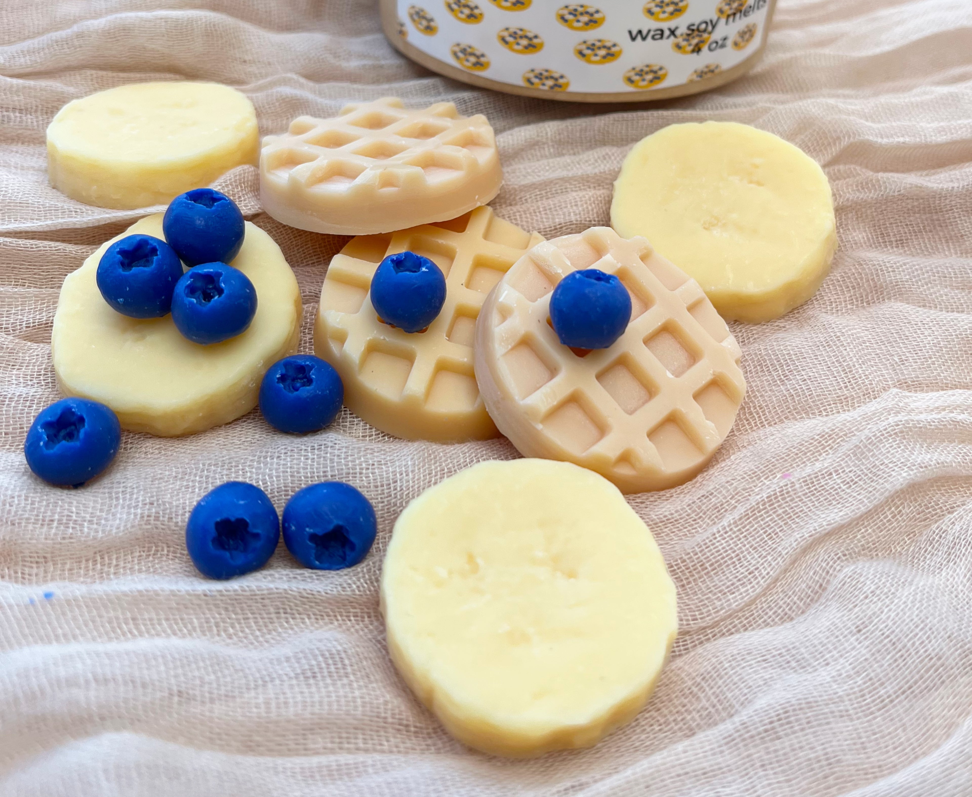 Wax Melts Waffles & Blueberries Banana