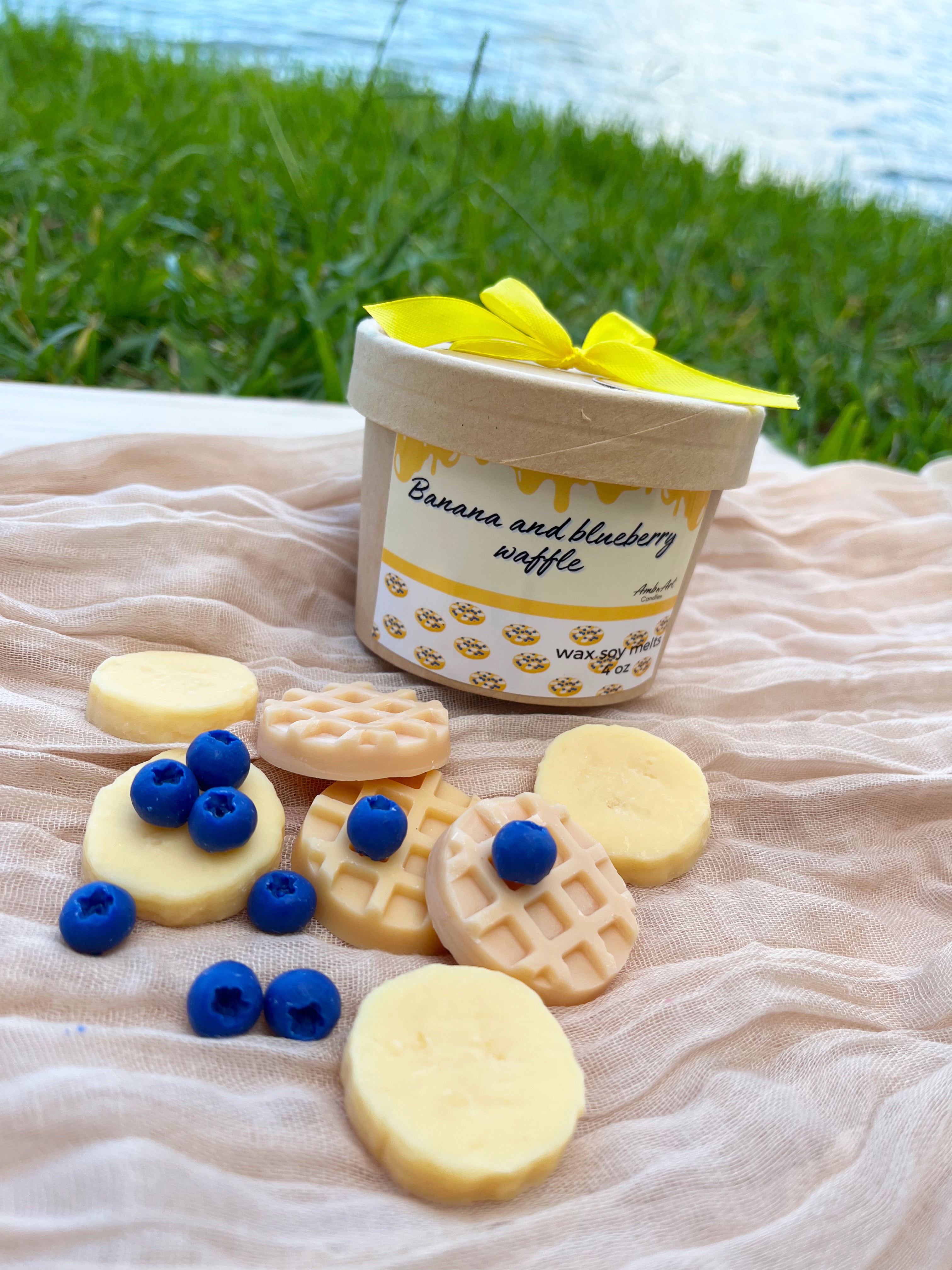 Wax Melts Waffles & Blueberries Banana