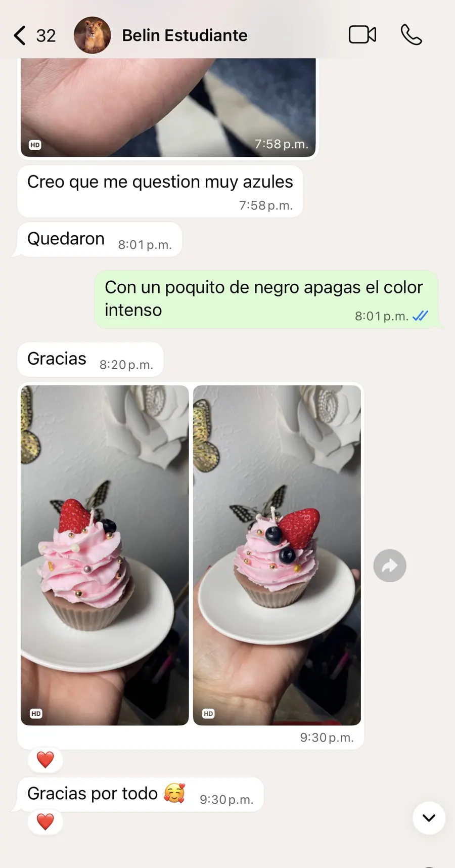 Testimonio de alumna de AmbArt Candles 5
