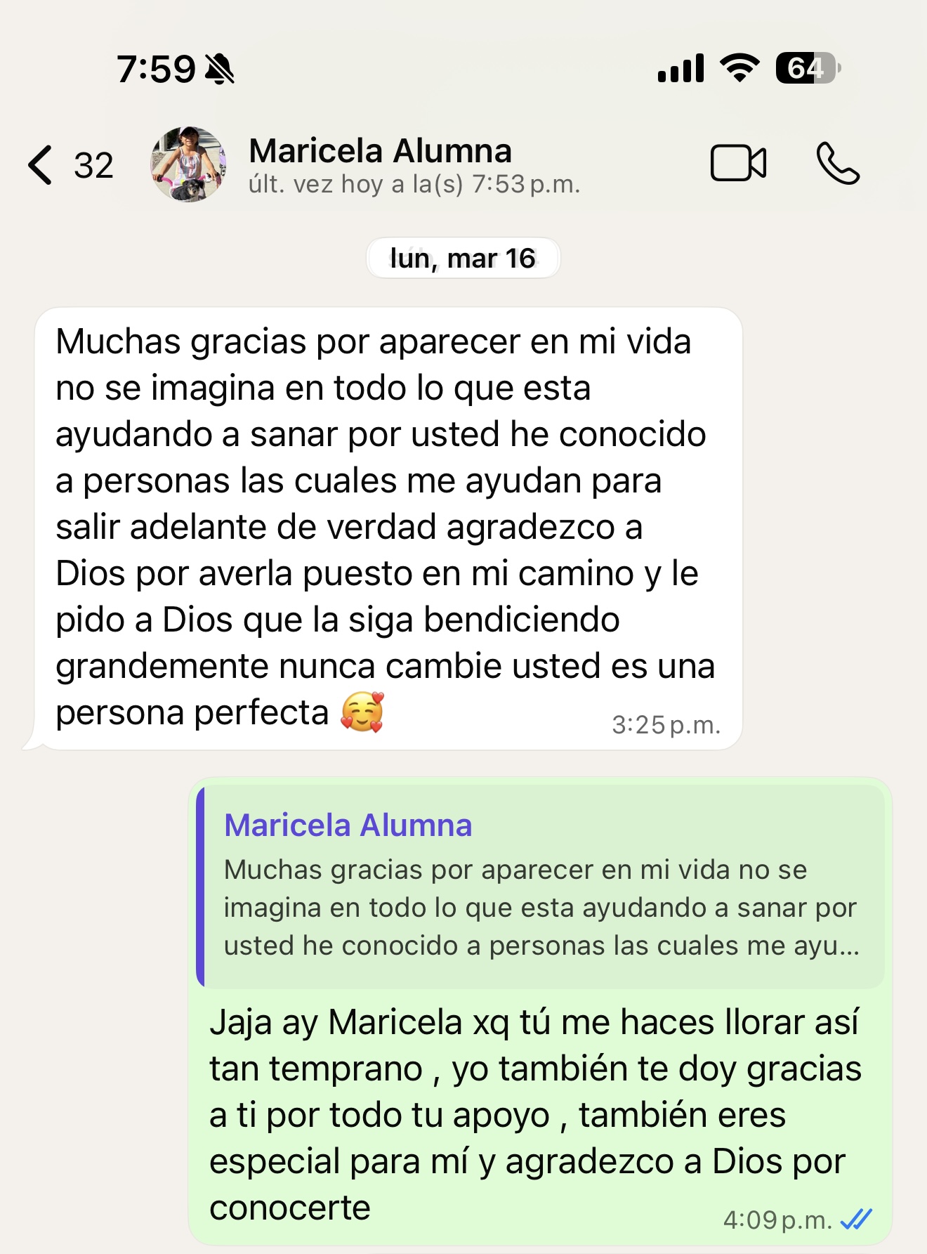 Testimonio de alumna de AmbArt Candles 6